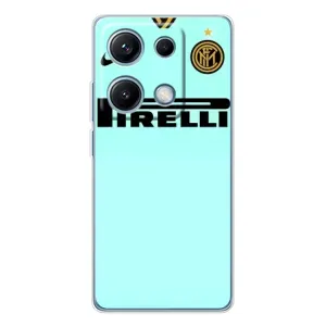 Силиконовые Чехлы принт Футбол на Xiaomi Redmi Note 14S (Inter)