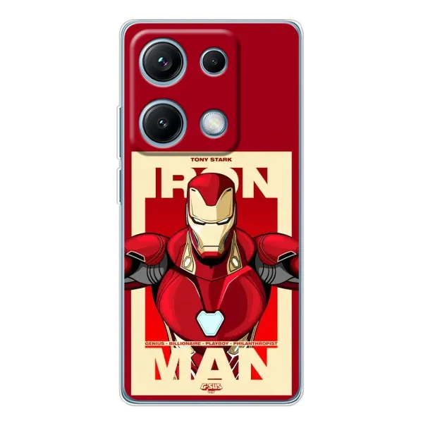 Чехол с рисунком «Iron man» для Xiaomi Redmi Note 14S Чехол с рисунком «Iron man» для Xiaomi Redmi Note 14S