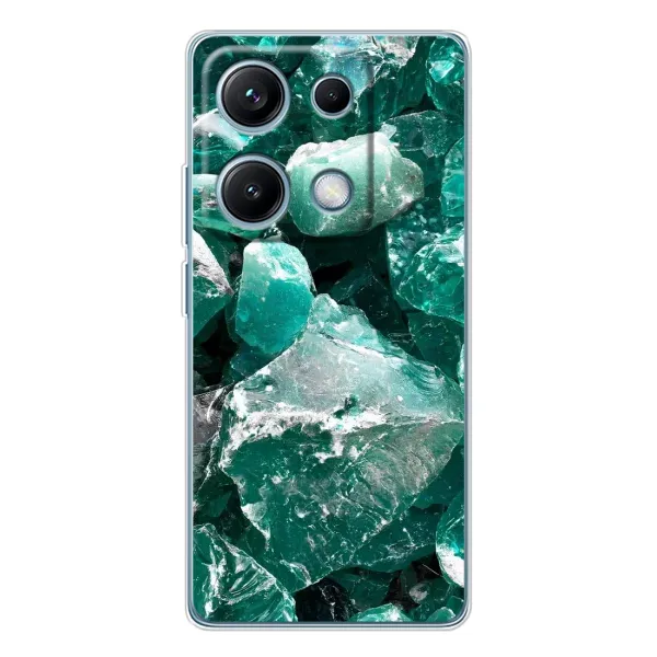 Чехол с рисунком «Изумруд» для Xiaomi Redmi Note 14S