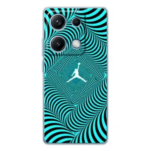 Силіконовый Чохол Nike Air Jordan на Редмі Ноут 14С (Jordan)