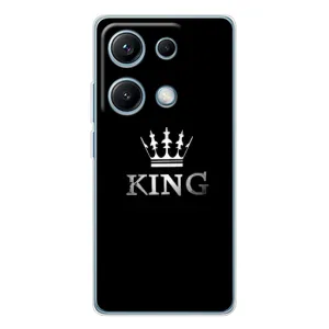 Чехол (Корона на чёрном фоне) для Редми Ноут 14С (KING)