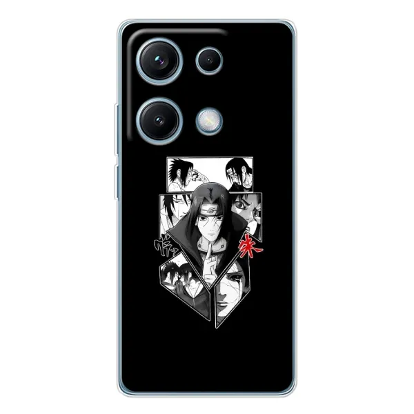 Чехол с рисунком «Коллаж Итачи» для Xiaomi Redmi Note 14S Чехол с рисунком «Коллаж Итачи» для Xiaomi Redmi Note 14S
