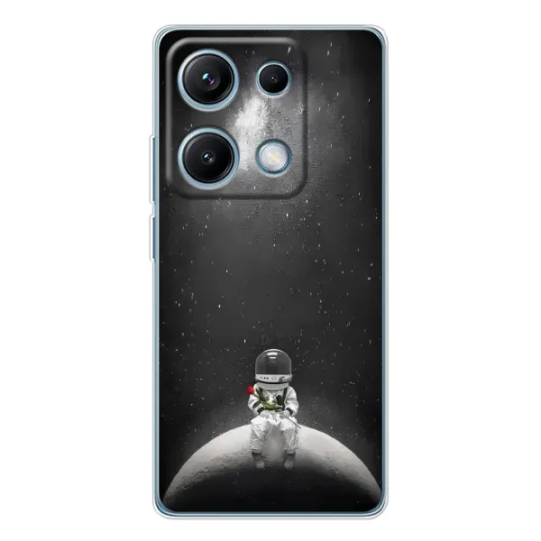 Чехол с рисунком «Космонавт романтик» для Xiaomi Redmi Note 14S Чехол с рисунком «Космонавт романтик» для Xiaomi Redmi Note 14S