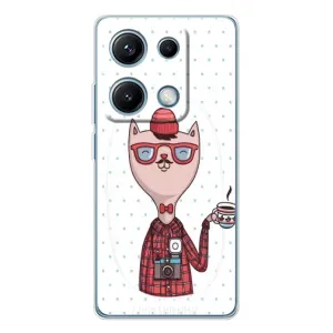 Чехол на тематику: Коты для Xiaomi Redmi Note 14S (Кот аристократ)