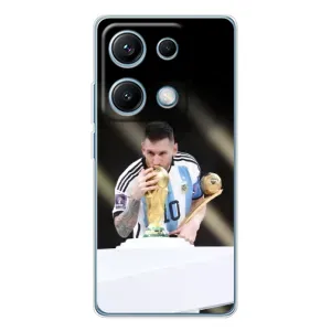 Чехлы Лео Месси Аргентина для Xiaomi Redmi Note 14S (Кубок Мира)