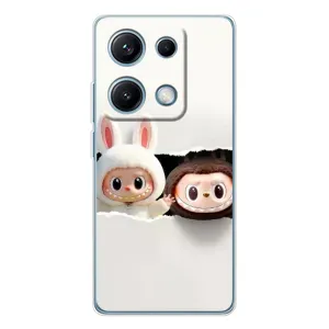 Чохол з принтом Лабубу для Xiaomi Redmi Note 14S (Фігурки Labubu)