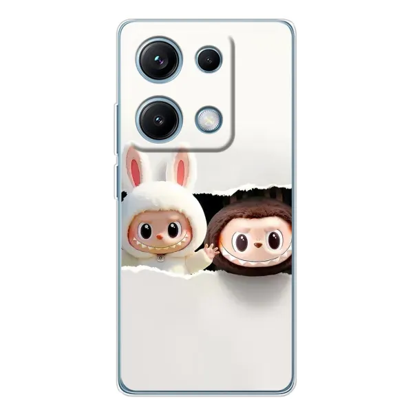 Чехол с рисунком «Фигурки Labubu» для Xiaomi Redmi Note 14S Чехол с рисунком «Фигурки Labubu» для Xiaomi Redmi Note 14S
