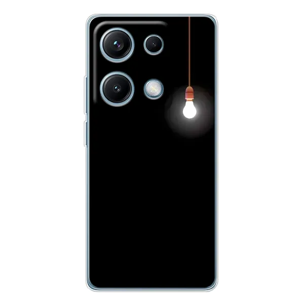 Чехол с рисунком «Лампочка» для Xiaomi Redmi Note 14S Чехол с рисунком «Лампочка» для Xiaomi Redmi Note 14S
