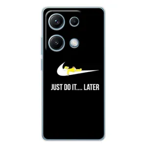 Силиконовый Чехол на Xiaomi Redmi Note 14S с картинкой Nike