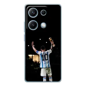 Чехлы Лео Месси Аргентина для Xiaomi Redmi Note 14S (Лео Чемпион)