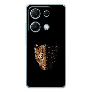 Чехол с леопардовым принтом на Xiaomi Redmi Note 14S