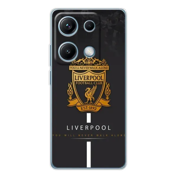 Чехол с рисунком «Liverpool» для Xiaomi Redmi Note 14S