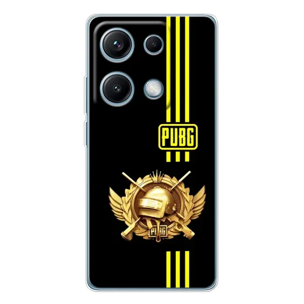 Чехол с рисунком «Лого PUPG» для Xiaomi Redmi Note 14S Чехол с рисунком «Лого PUPG» для Xiaomi Redmi Note 14S