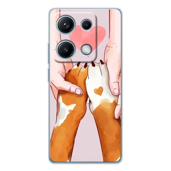 Чехол с рисунком «Любовь к собакам» для Xiaomi Redmi Note 14S Чехол с рисунком «Любовь к собакам» для Xiaomi Redmi Note 14S