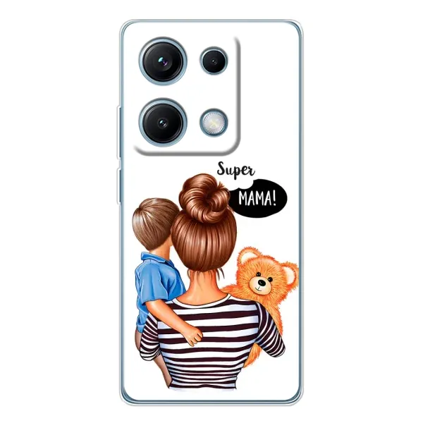 Чехол с рисунком «Мама и сын» для Xiaomi Redmi Note 14S