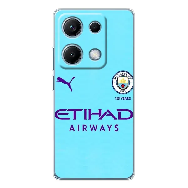 Чехол с рисунком «Man City» для Xiaomi Redmi Note 14S