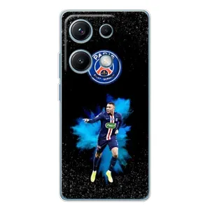 Чехол (TPU) с Футболистом на Xiaomi Redmi Note 14S (Мбаппе ПСЖ)