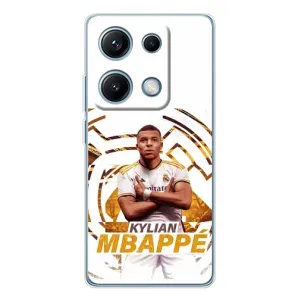 Чехол (TPU) с Футболистом на Xiaomi Redmi Note 14S (Мбаппе Реал)