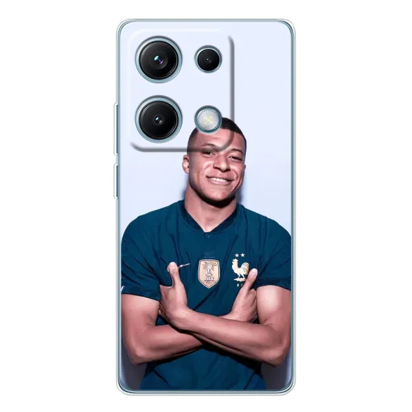 Чехол с рисунком «Мбаппешичка» для Xiaomi Redmi Note 14S
