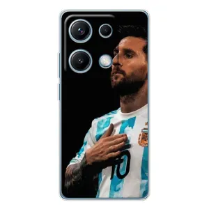 Чехлы Лео Месси Аргентина для Xiaomi Redmi Note 14S (Месси Капитан)