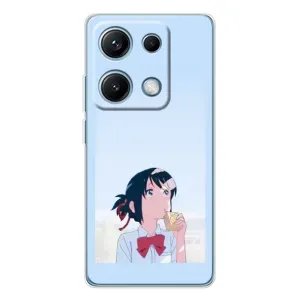 Чехол с персонажами АНИМЕ на Xiaomi Redmi Note 14S (Мицуха)