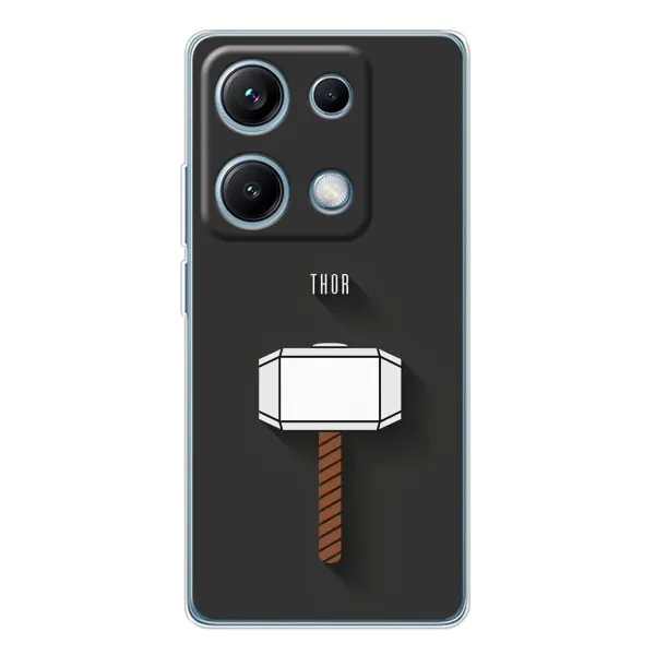Чехол с рисунком «Молот Тора» для Xiaomi Redmi Note 14S