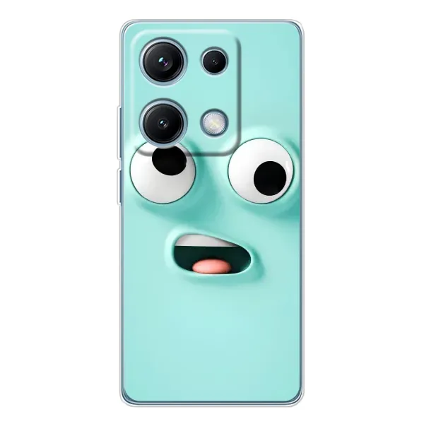 Чехол с рисунком «Забавное мятное лицо» для Xiaomi Redmi Note 14S Чехол с рисунком «Забавное мятное лицо» для Xiaomi Redmi Note 14S