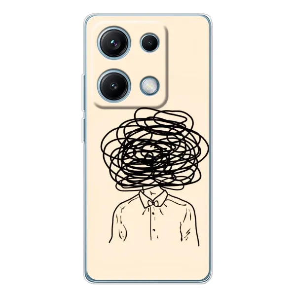 Чохол з малюнком «Думки» для Xiaomi Redmi Note 14S Чохол з малюнком «Думки» для Xiaomi Redmi Note 14S