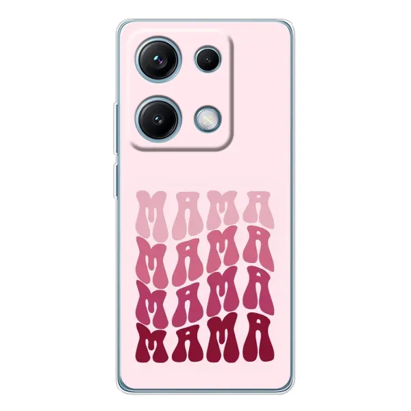 Чехол с рисунком «Надпись мама» для Xiaomi Redmi Note 14S Чехол с рисунком «Надпись мама» для Xiaomi Redmi Note 14S