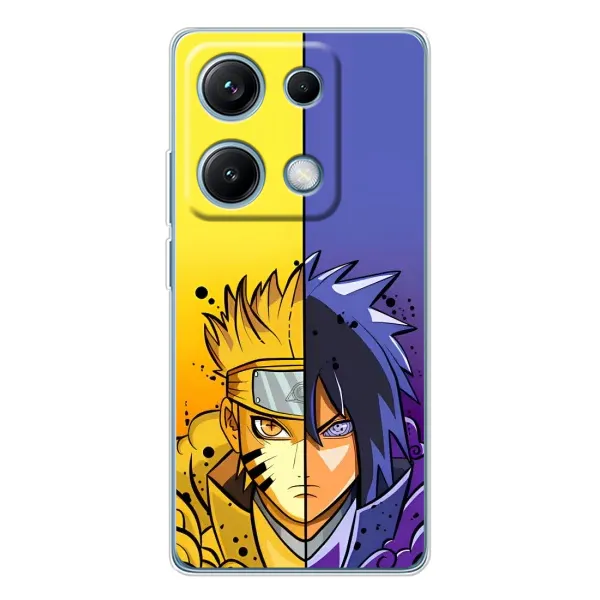 Чехол с рисунком «Naruto Vs Sasuke» для Xiaomi Redmi Note 14S Чехол с рисунком «Naruto Vs Sasuke» для Xiaomi Redmi Note 14S