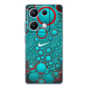 Силіконовый Чохол на Xiaomi Redmi Note 14S з картинкою НАЙК (Найк зелений)