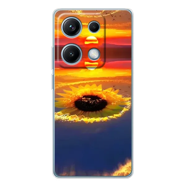 Чехол с рисунком «Небо подсолнух» для Xiaomi Redmi Note 14S Чехол с рисунком «Небо подсолнух» для Xiaomi Redmi Note 14S