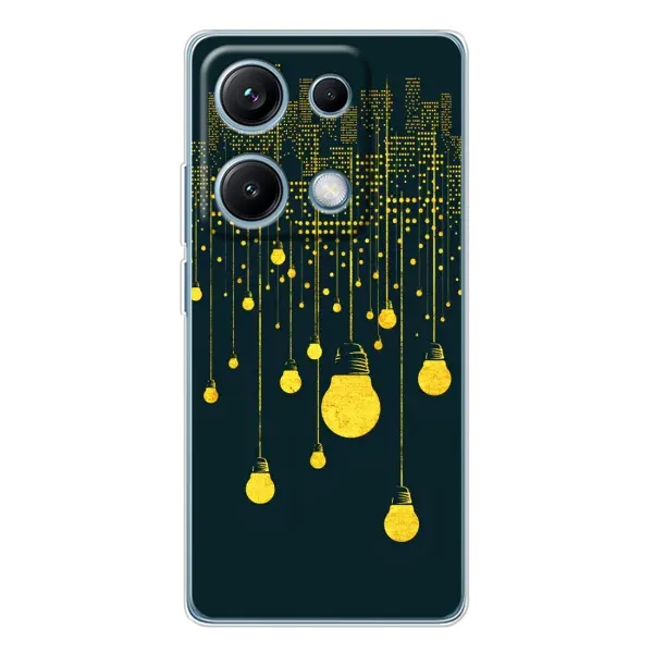 Чехол с рисунком «Ночной город» для Xiaomi Redmi Note 14S Чехол с рисунком «Ночной город» для Xiaomi Redmi Note 14S