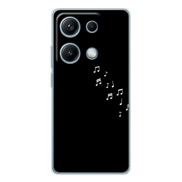 Чехол с рисунком «Ноты» для Xiaomi Redmi Note 14S Чехол с рисунком «Ноты» для Xiaomi Redmi Note 14S