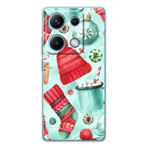 Чехол Санта Клаус для Xiaomi Redmi Note 14S (Одежда)
