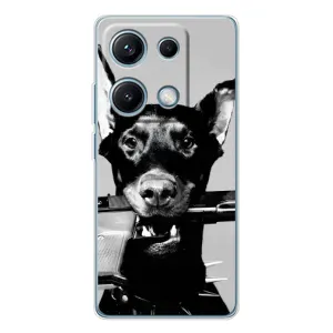 Чохол ДОБЕРМАН для Xiaomi Redmi Note 14S (Небезпечний доберман)