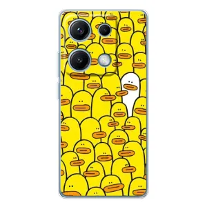 Силиконовый бампер с картинкой животных для Xiaomi Redmi Note 14S (Особенный)