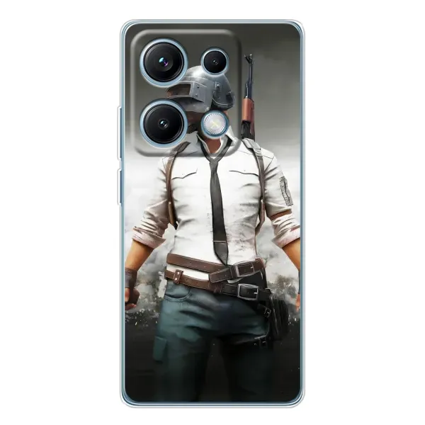 Чехол с рисунком «Пабг» для Xiaomi Redmi Note 14S