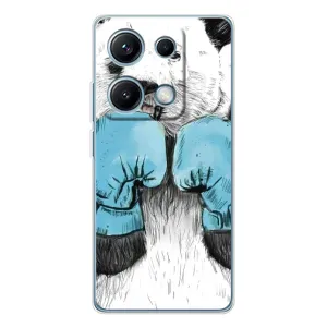 Чехлы с Пандами на Xiaomi Redmi Note 14S (Панда боксер)