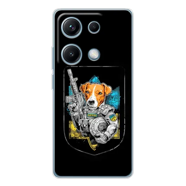 Чехол с рисунком «Патрон Воин» для Xiaomi Redmi Note 14S