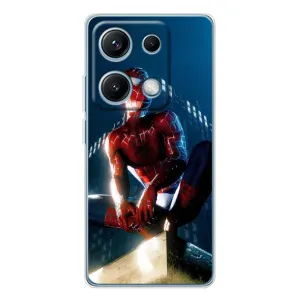 Чехол Супергерой Человека Паука на Xiaomi Redmi Note 14S