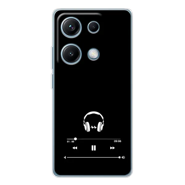 Чехол с рисунком «Плеер» для Xiaomi Redmi Note 14S Чехол с рисунком «Плеер» для Xiaomi Redmi Note 14S