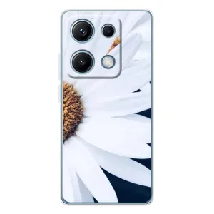 Чехол с ромашками на Xiaomi Redmi Note 14S (Пол ромашки)