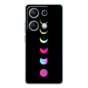 Чехол (ТПУ) с планетами на Xiaomi Redmi Note 14S (Полнолуние)