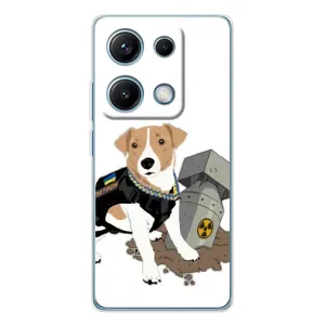 Чохол з принтом Песика Патрон для Xiaomi Redmi Note 14S (Пес Патрон з ракетою)