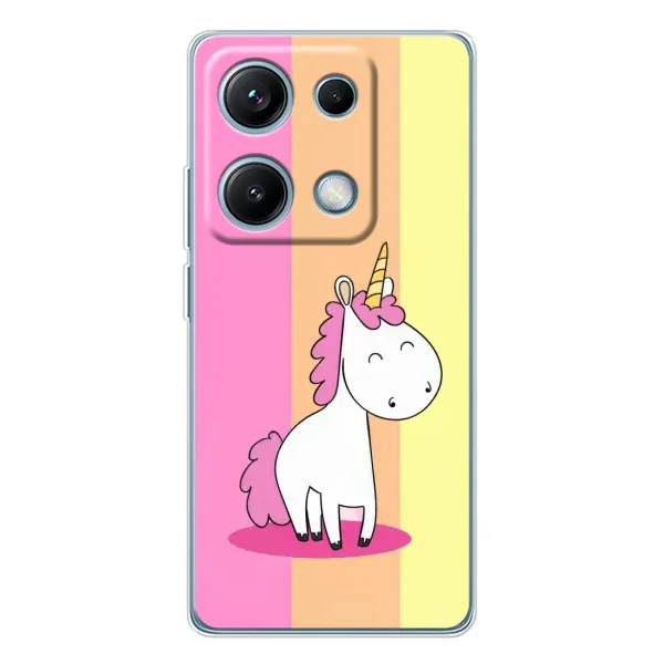 Чехол с рисунком «Радужный Единорог» для Xiaomi Redmi Note 14S Чехол с рисунком «Радужный Единорог» для Xiaomi Redmi Note 14S