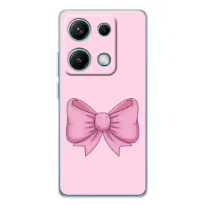 Чохол банти для Xiaomi Redmi Note 14S (Рожевий бантик)