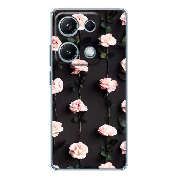 Чехол с рисунком «Розы» для Xiaomi Redmi Note 14S Чехол с рисунком «Розы» для Xiaomi Redmi Note 14S