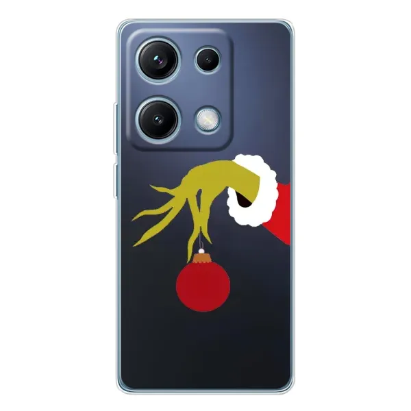 Чехол с рисунком «Рука Гринча» для Xiaomi Redmi Note 14S Чехол с рисунком «Рука Гринча» для Xiaomi Redmi Note 14S
