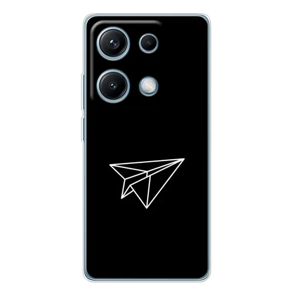 Чехол с рисунком «Самолетик» для Xiaomi Redmi Note 14S Чехол с рисунком «Самолетик» для Xiaomi Redmi Note 14S